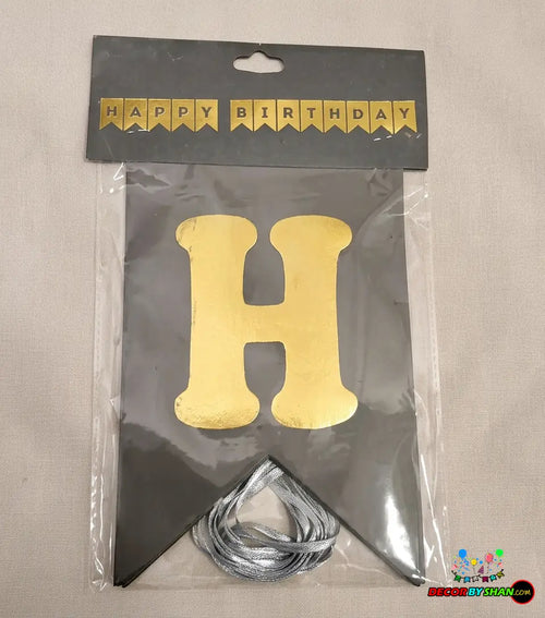 Birthday Letter Banner