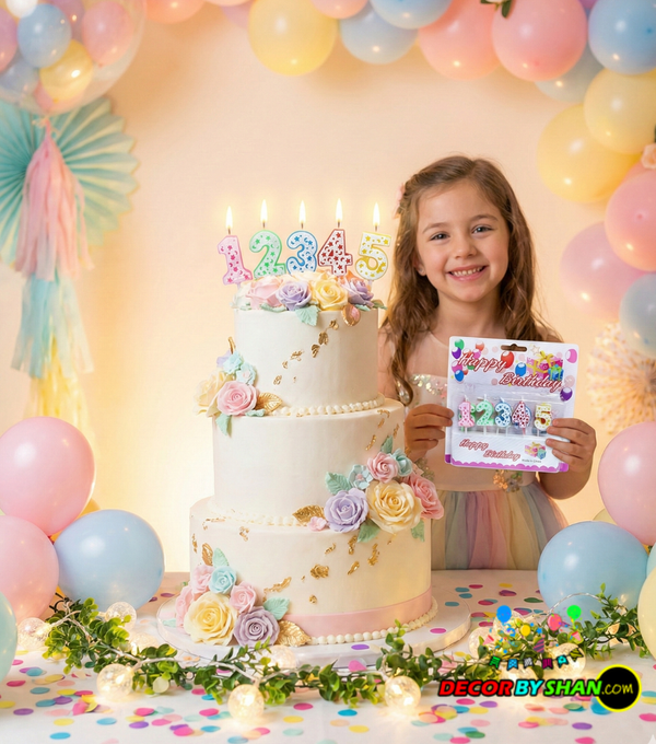 Number Candle Tinka 0-9