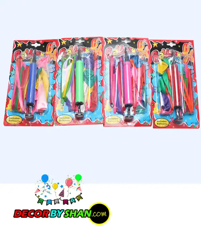 Balloons: Pump Balloon 10pcs Pack