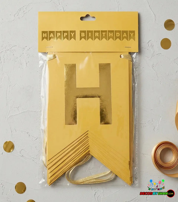 Birthday Letter Banner