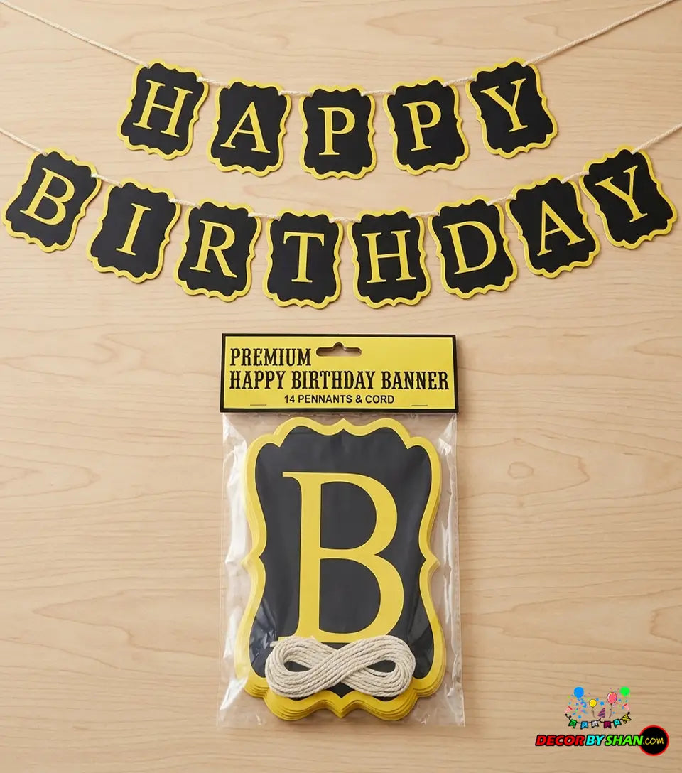 HB Letter Banners