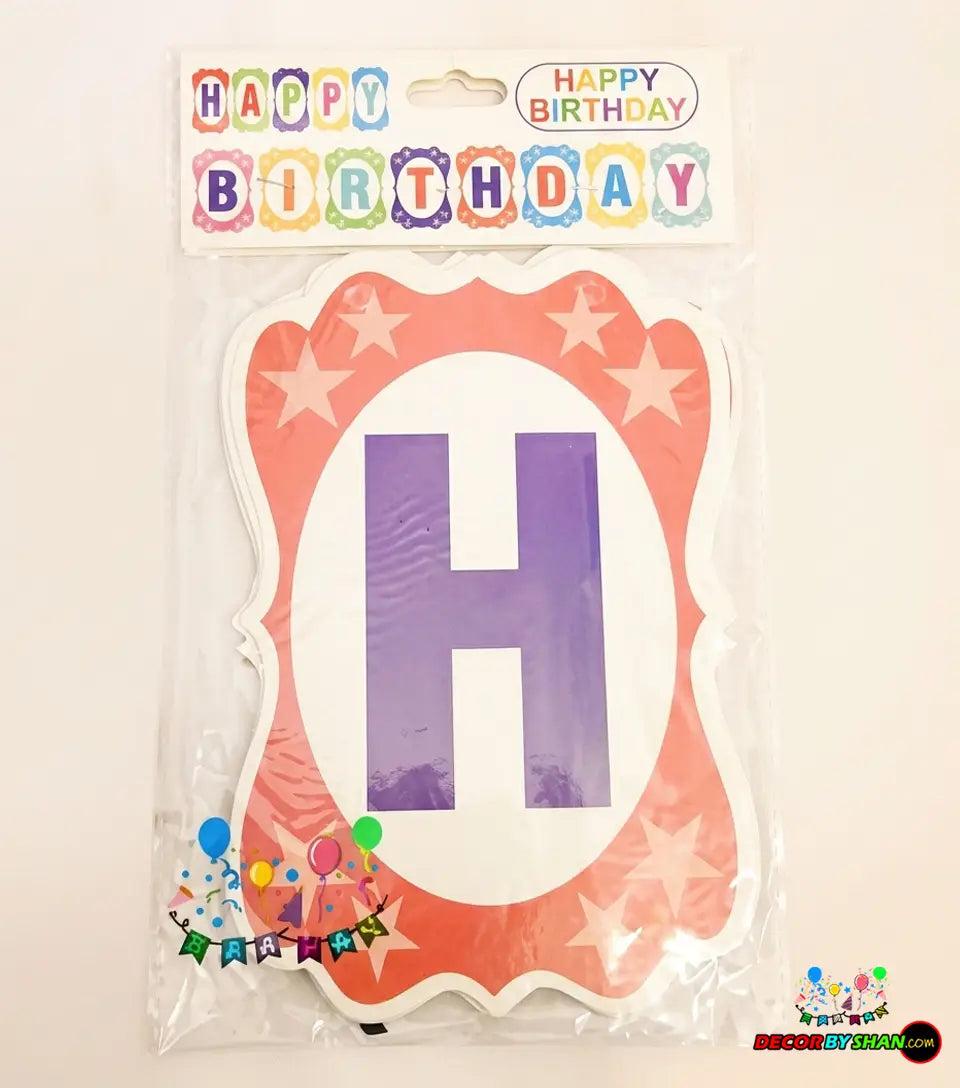 HB Letter Banners