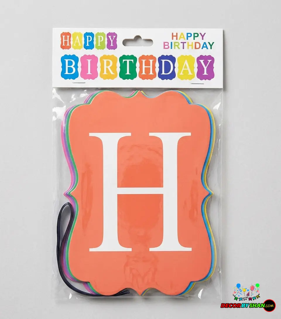 HB Letter Banners