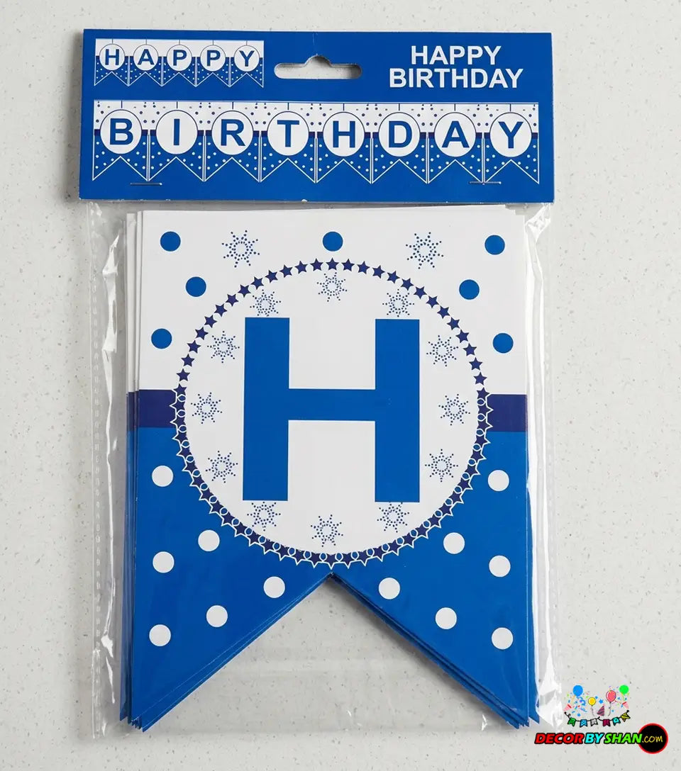 Birthday Letter Banner