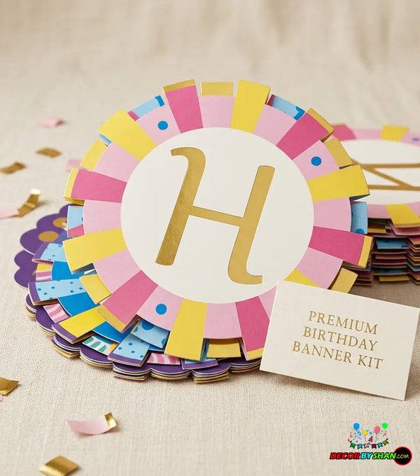 Birthday Letter Banner