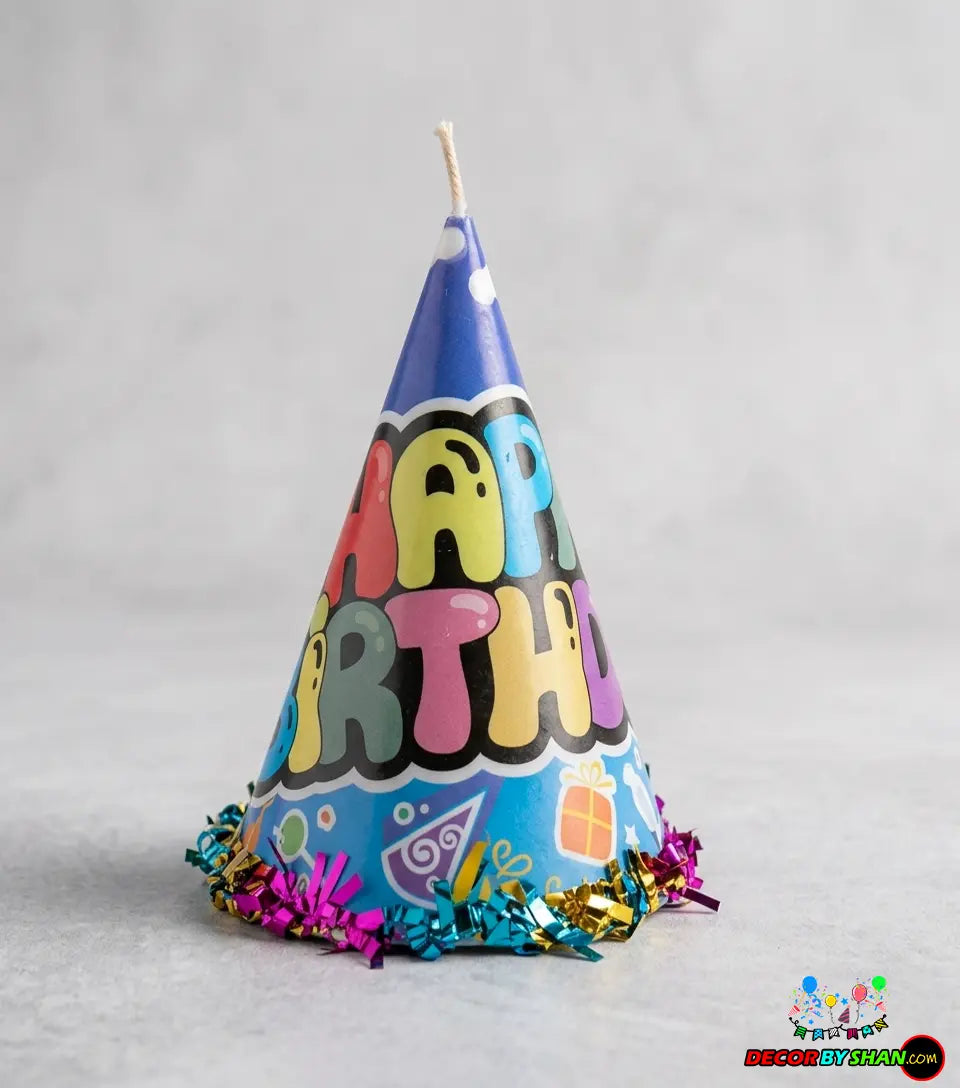 Happy Birthday Frill Gatta Cap 20cm Small