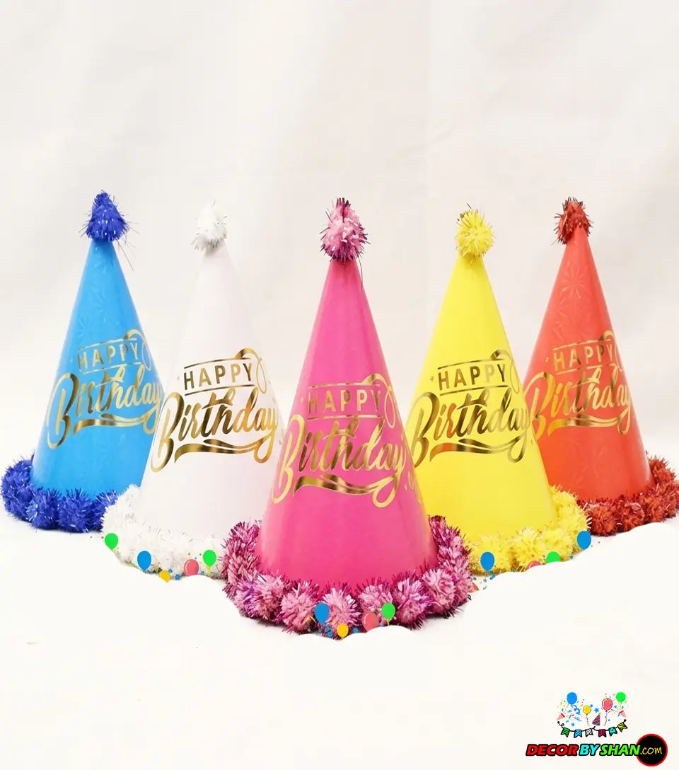 HB Panni Print Panni Ball Birthday Cap Medium 24cm