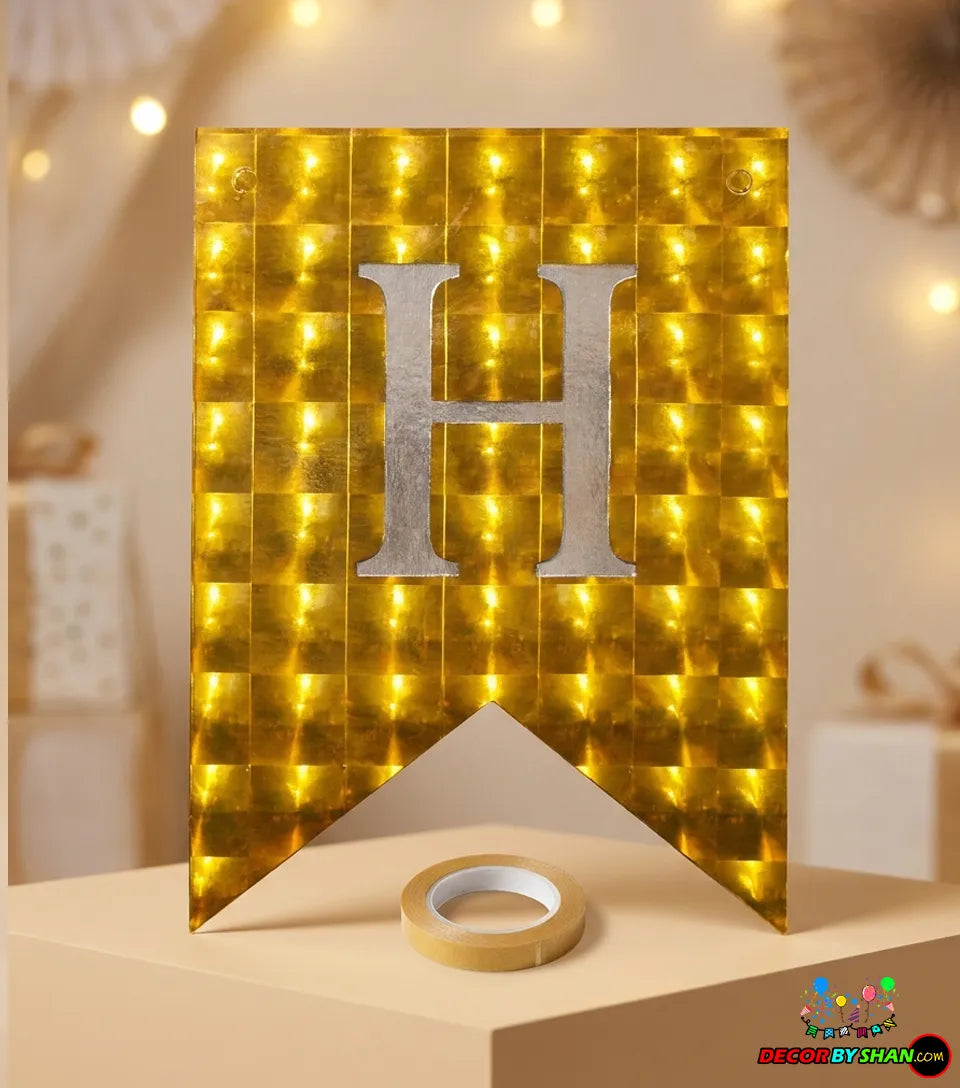 Happy Birthday Letter Banners