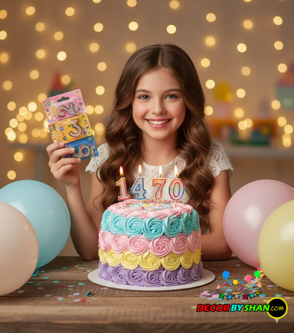 Number Candles 0-9
