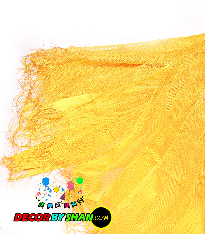Peela Jali Mehndi Dopatta Big 1pcs Pack