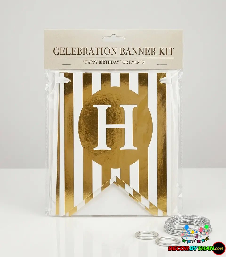Birthday Letter Banner