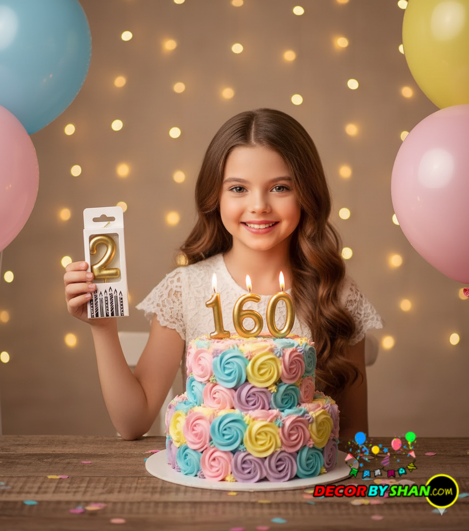 Number Candles 0-9