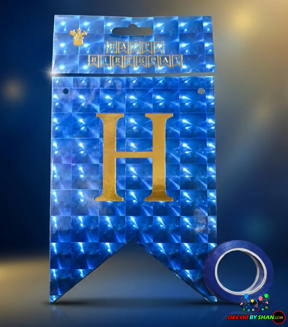 Happy Birthday Letter Banners