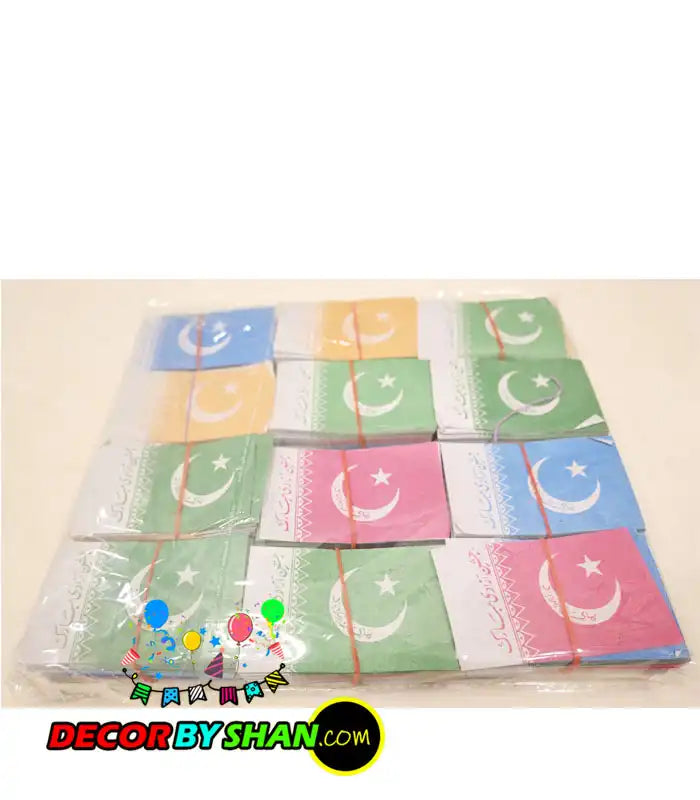 Independence Day Colorful Jhandi Bundle #90