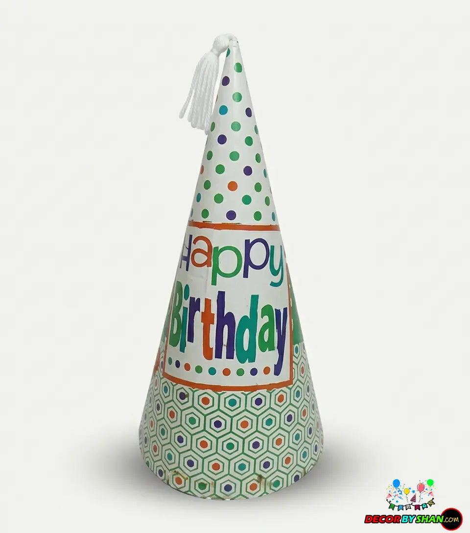 Happy Birthday Cap 34cm Large