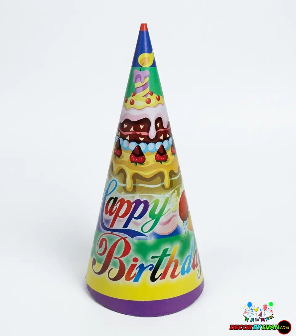 Happy Birthday Cap 34cm Large