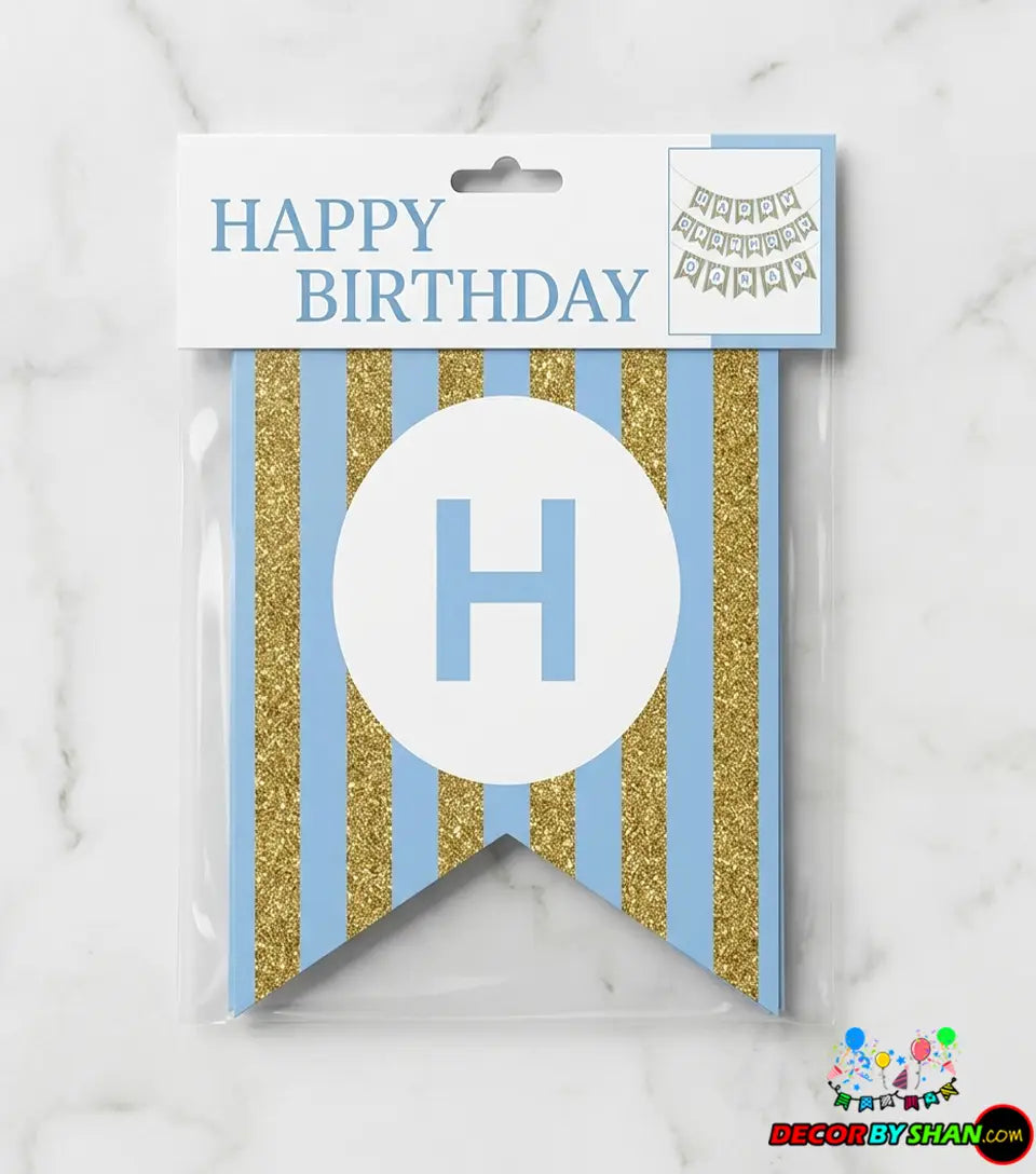 Birthday Letter Banner