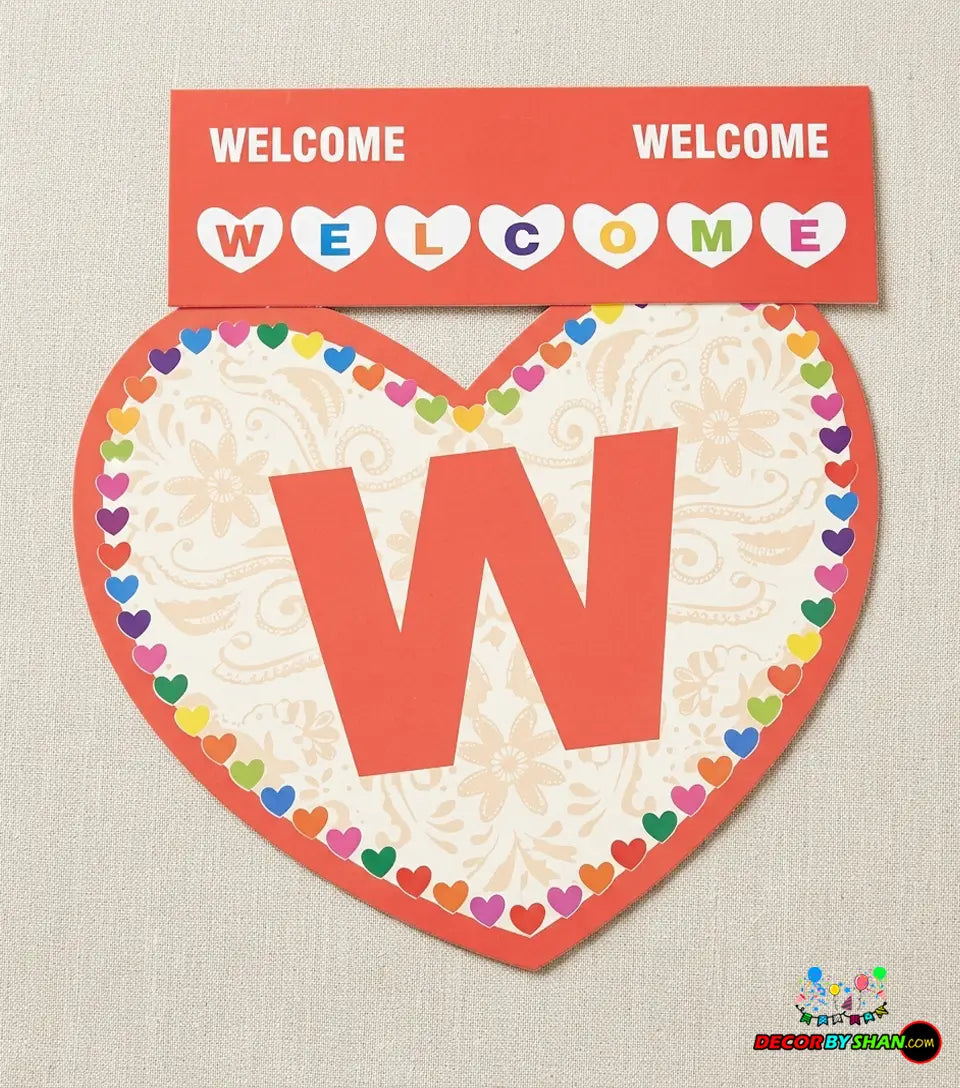Welcome Letter Banners