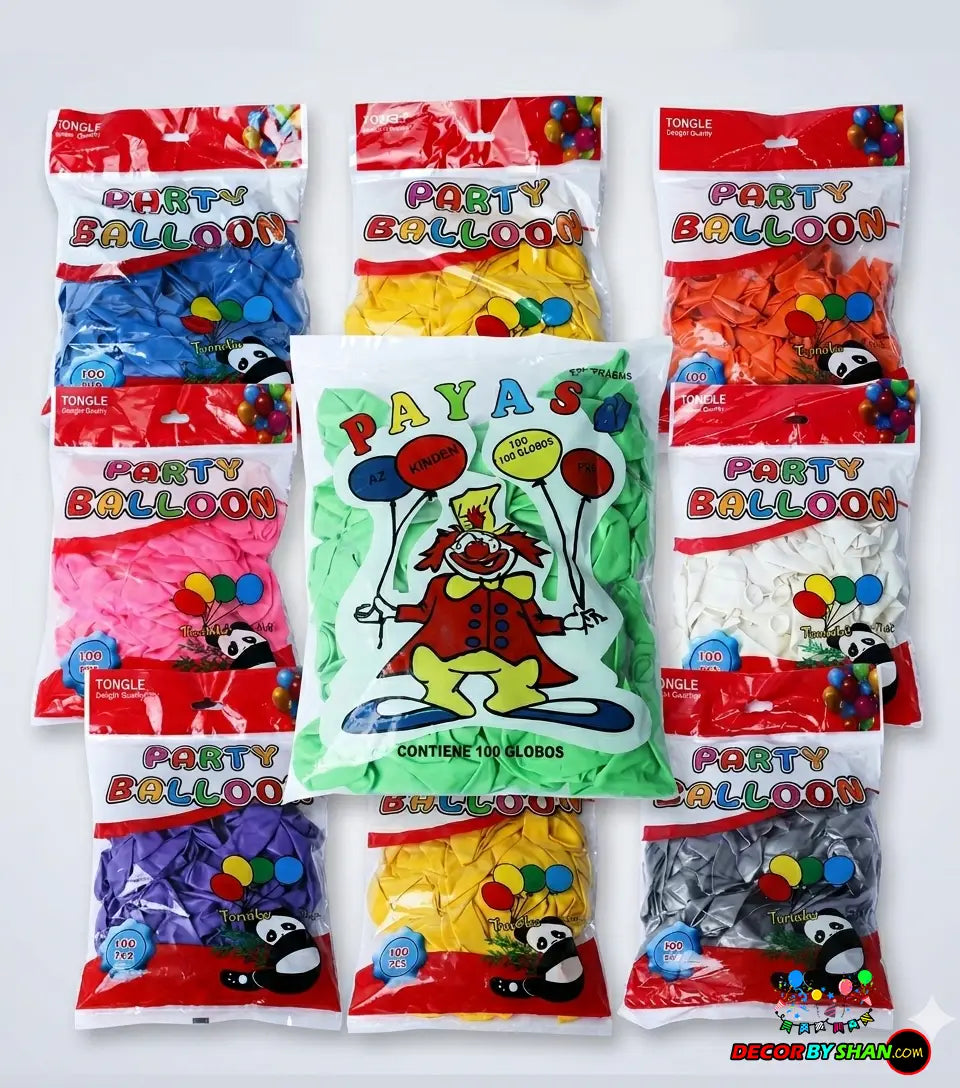Balloons: Single Color Balloon 1.3G 100 pcs Pack