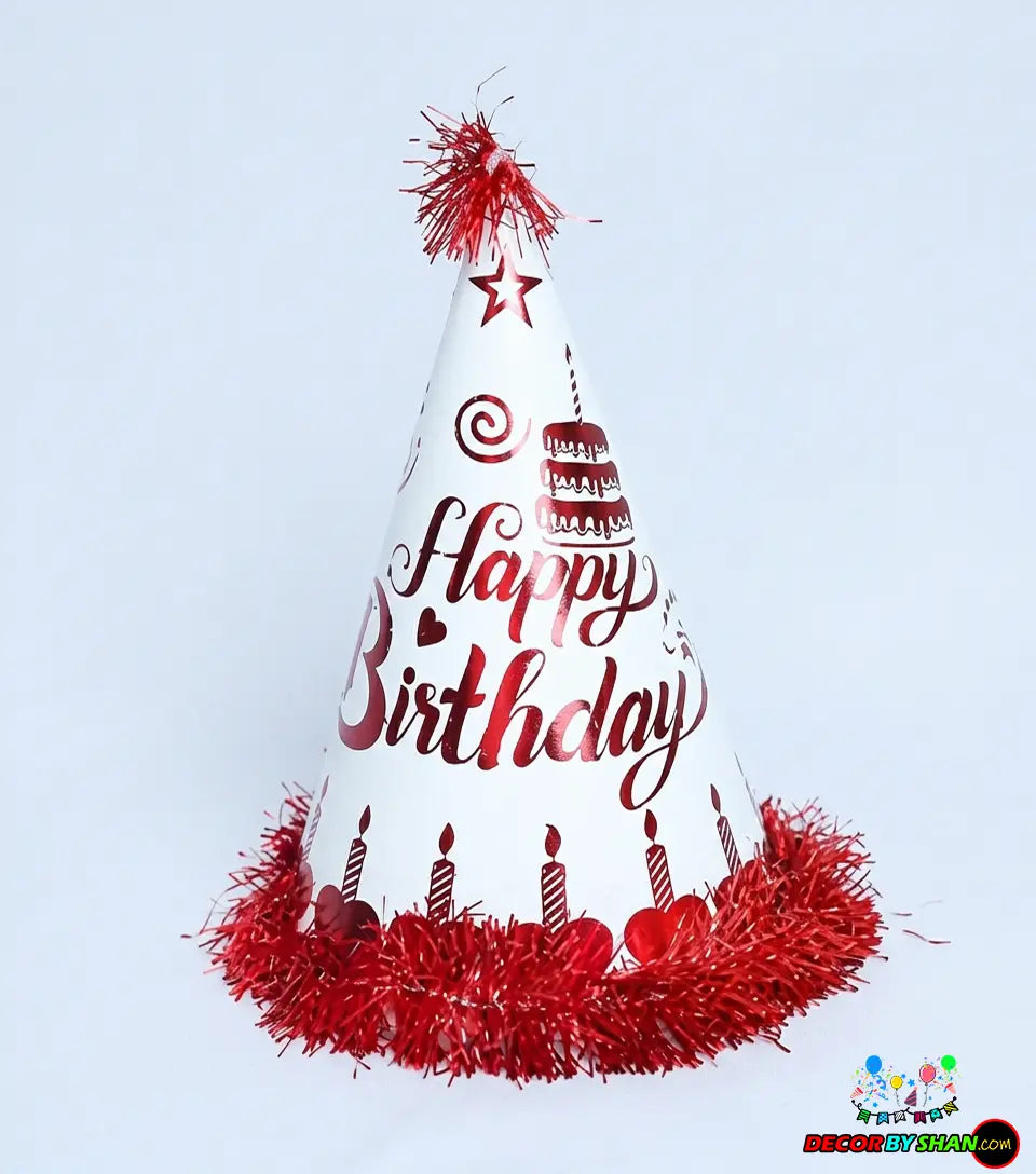 Happy Birthday Cap Medium