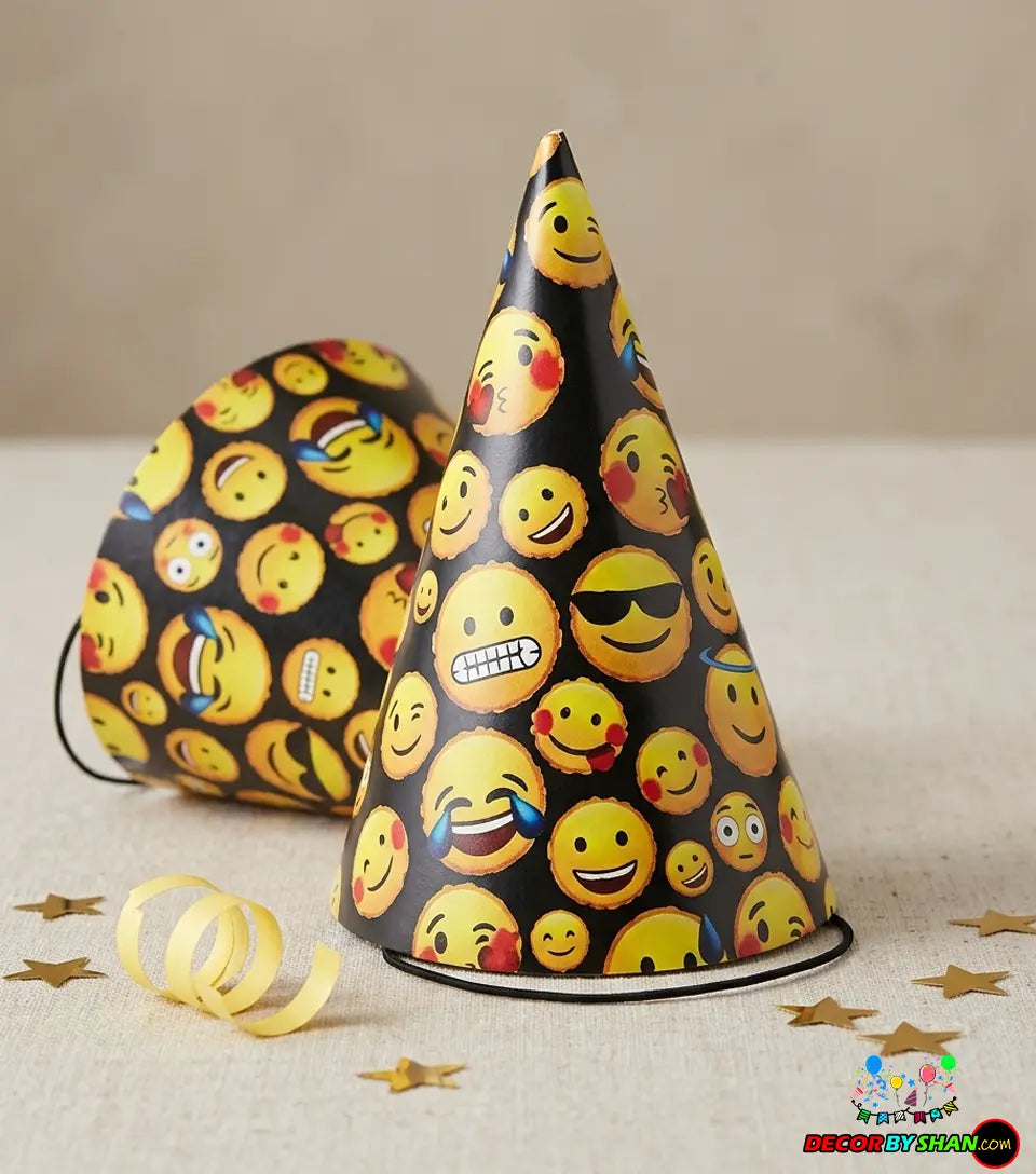 Emoji Birthday Cap 24cm Medium