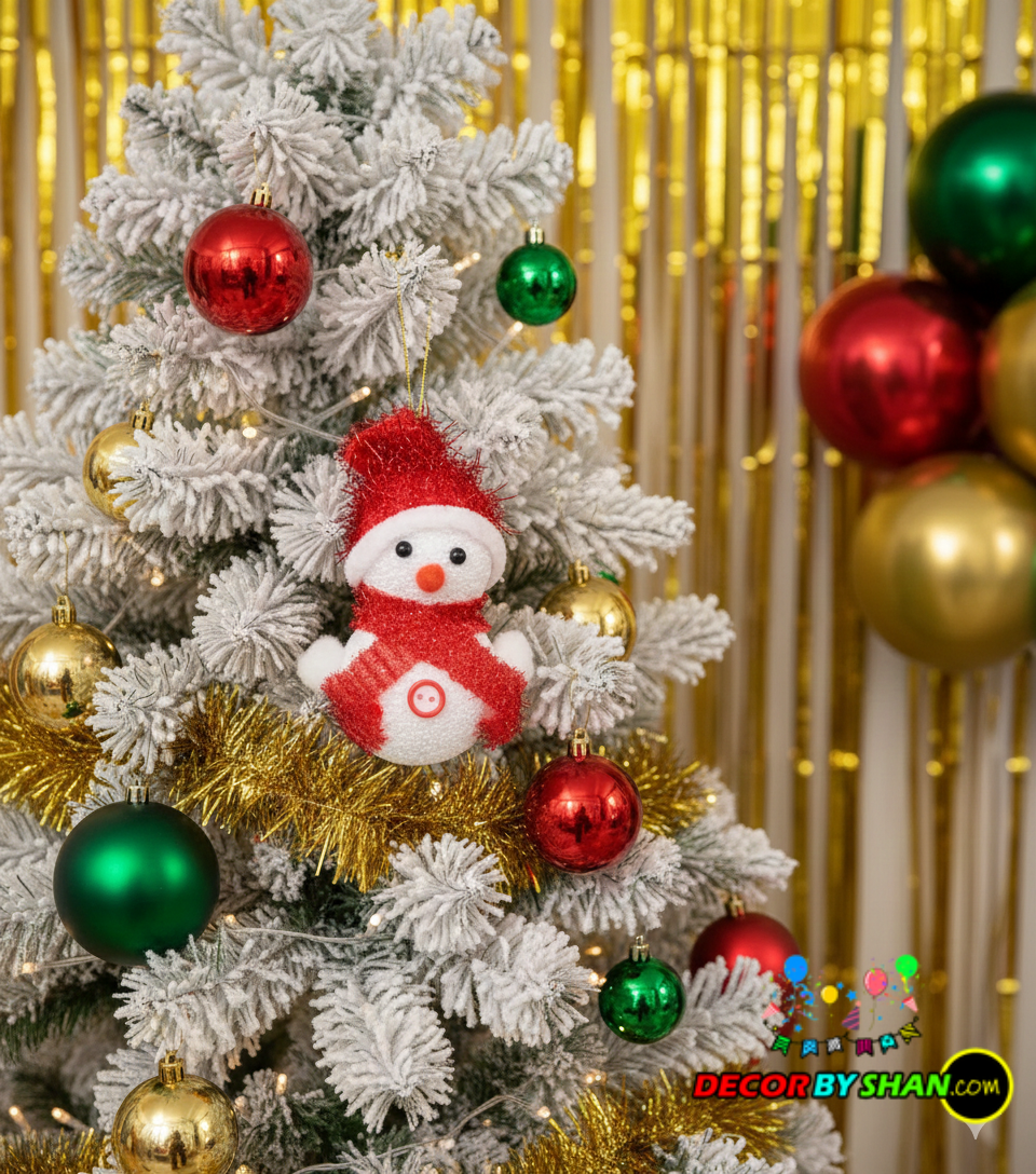 Christmas Hanging SnowMan 1Pcs/Pack)