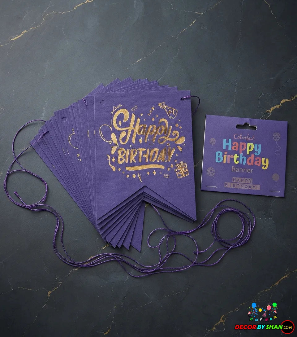 HB Letter Banners