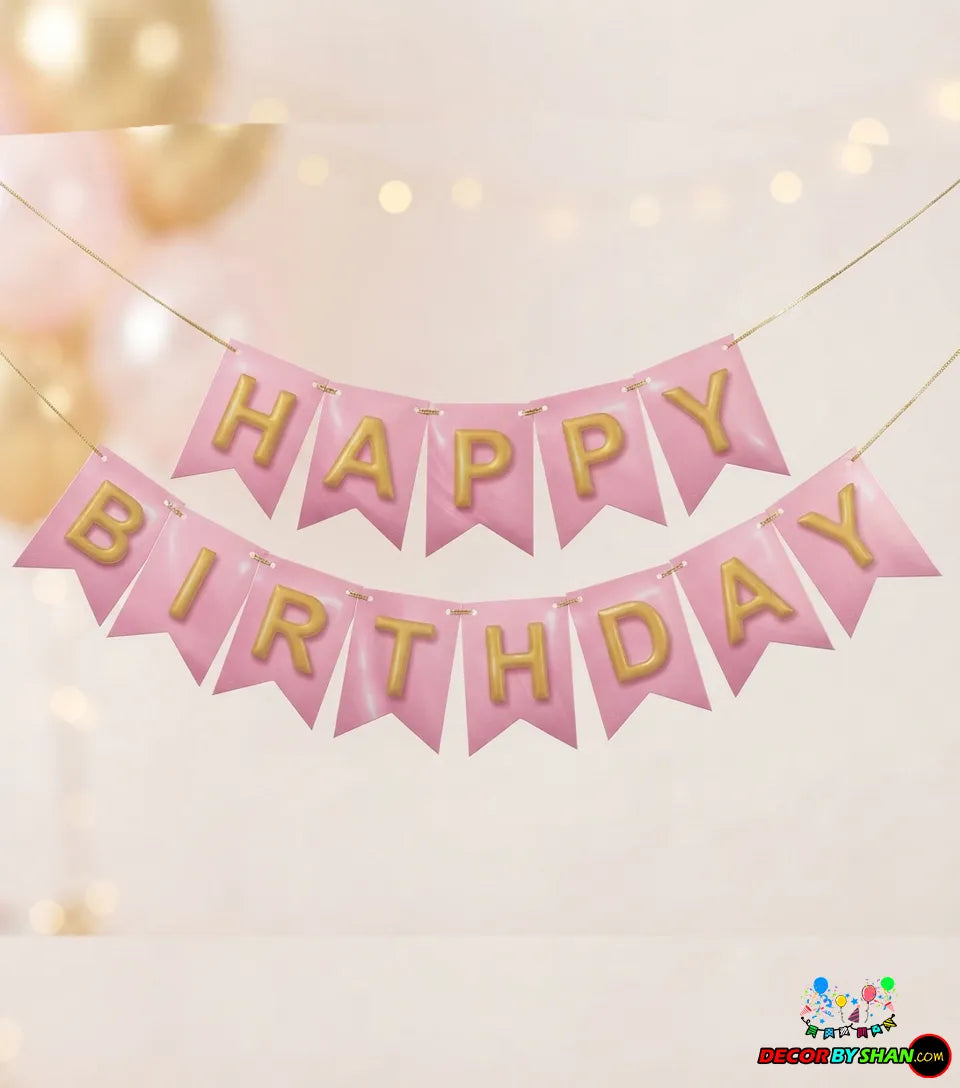 HB Letter Banners