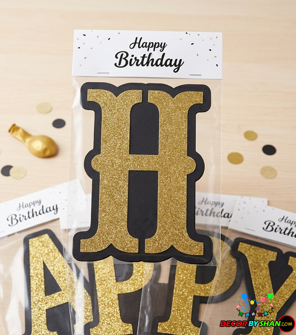 Birthday Letter Banner