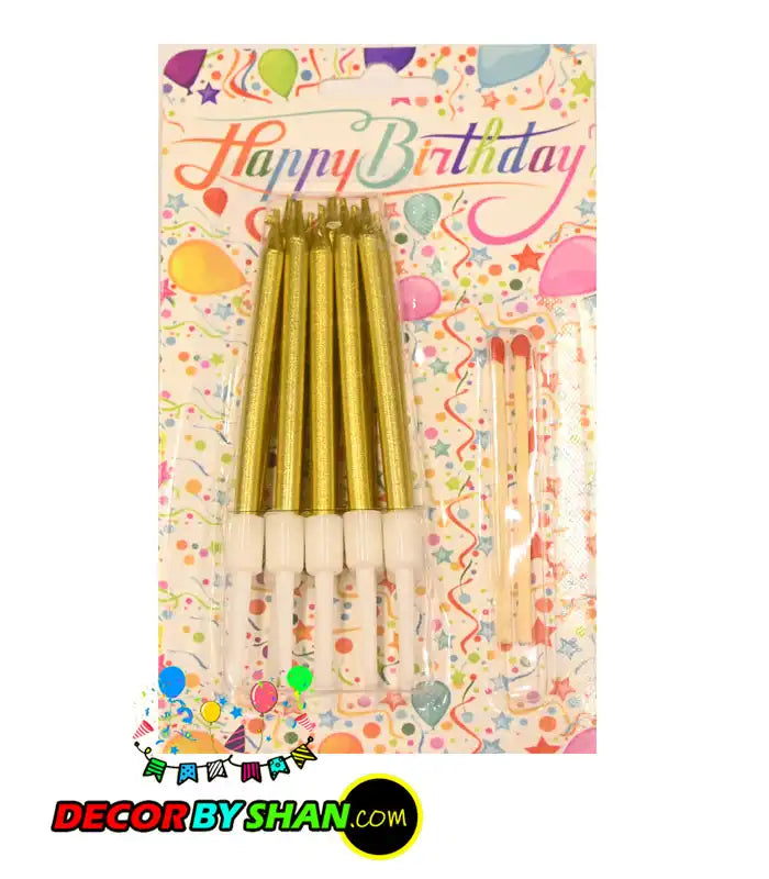 Pencil Candles Stand Small 10pcs/pack