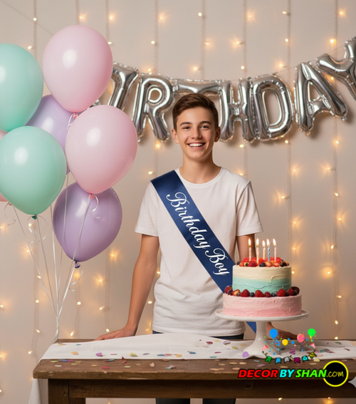 Birthday Boy Sashes