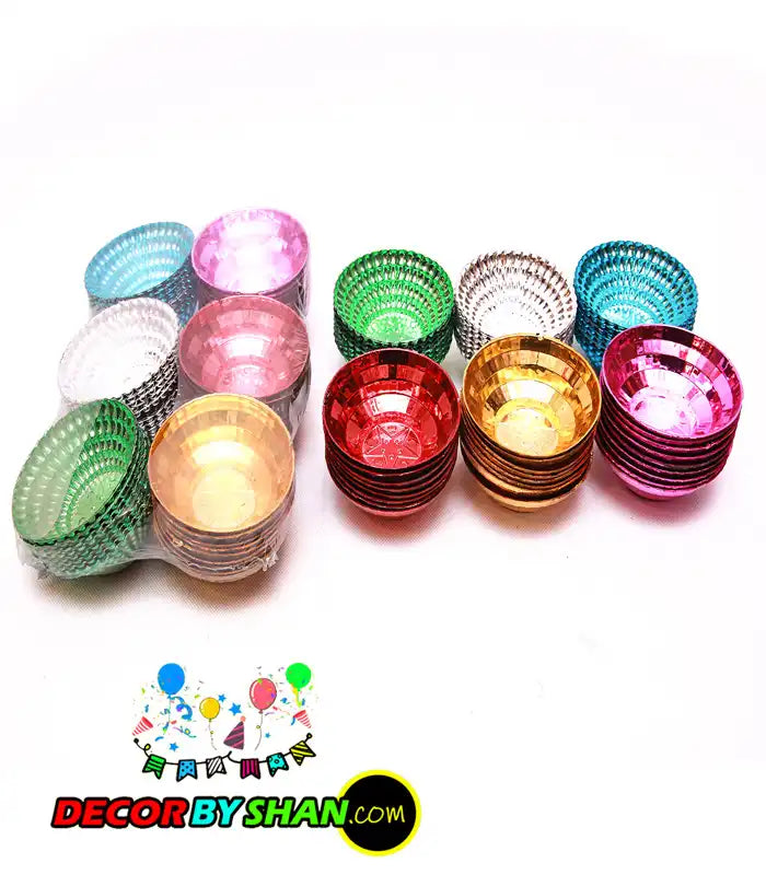 Crome Pyala 50Pcs/Pack