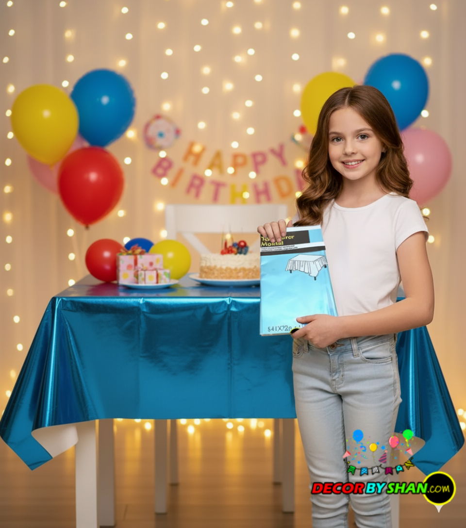 Birthday Cake Table Cover