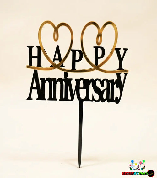 Anniversary Cake Toppers