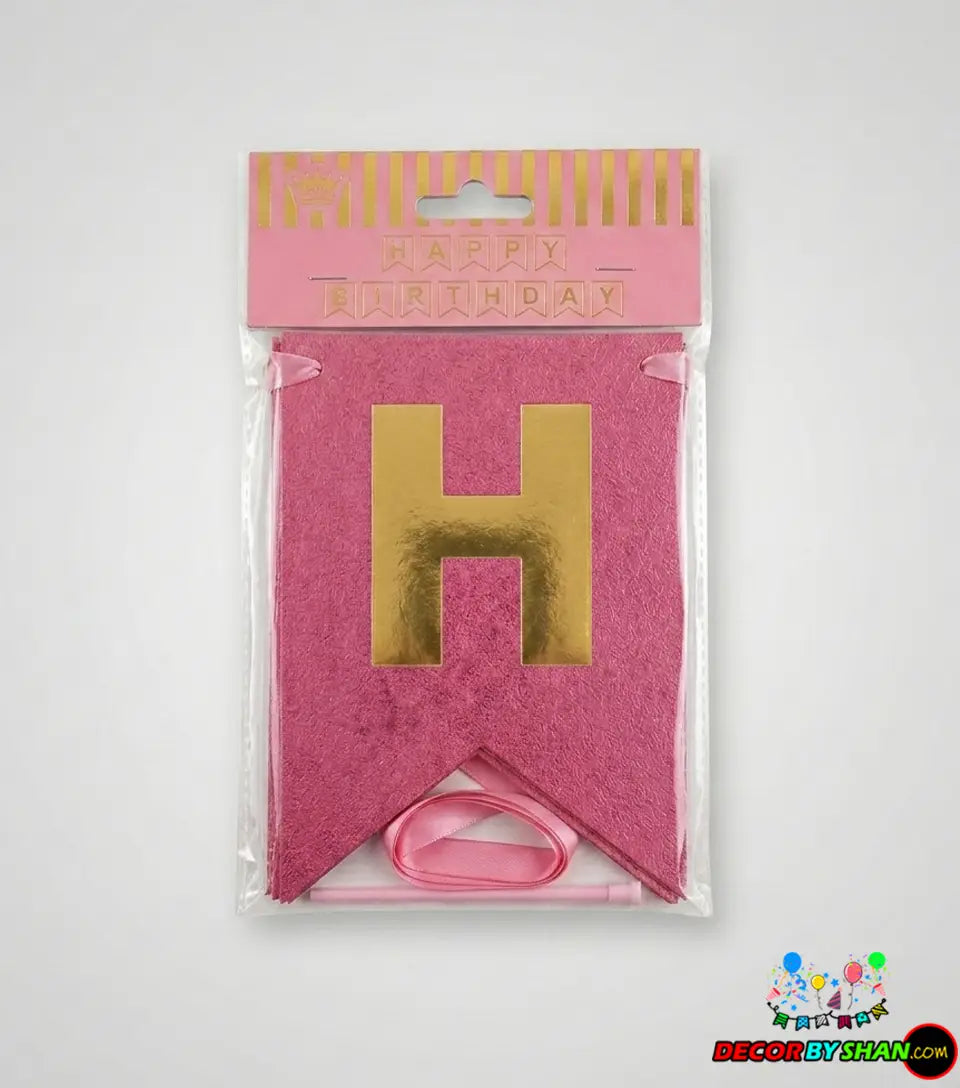 HB Letter Banner