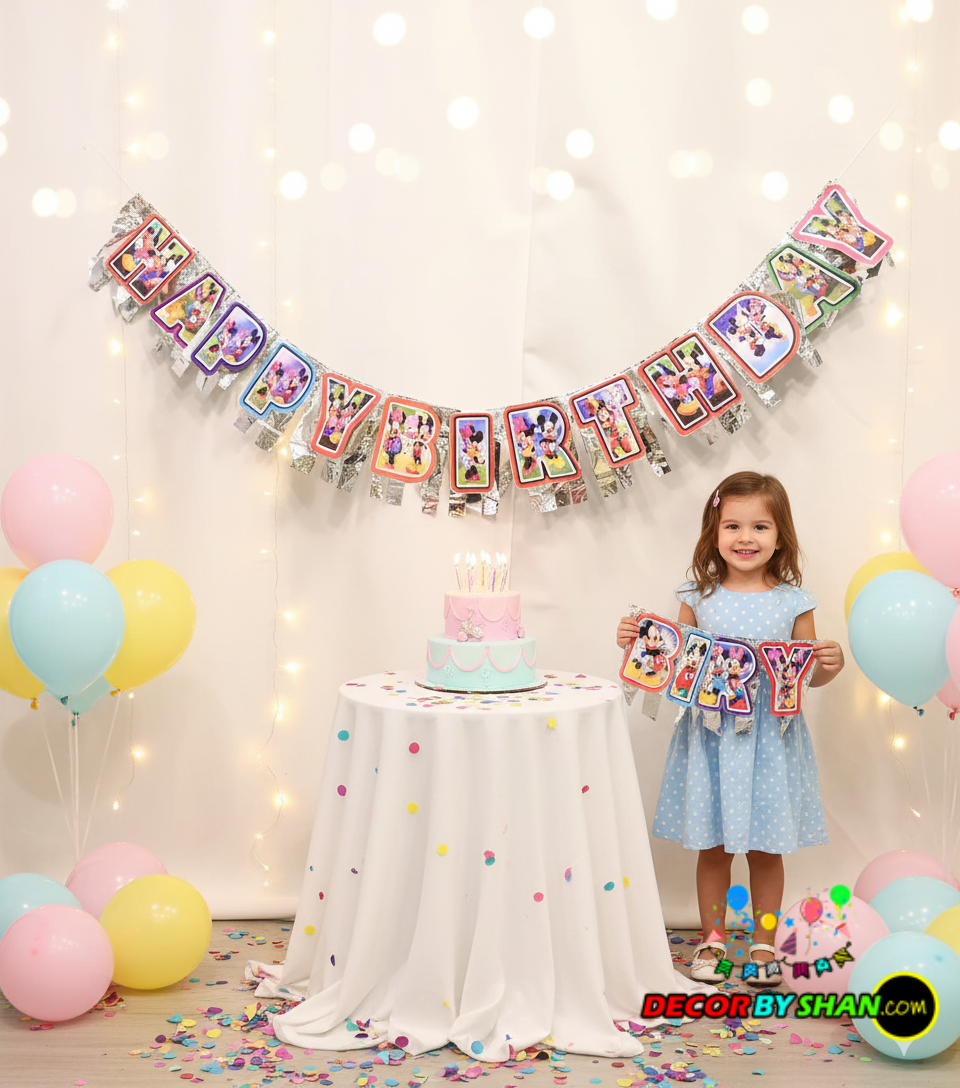 Birthday Letter Banner