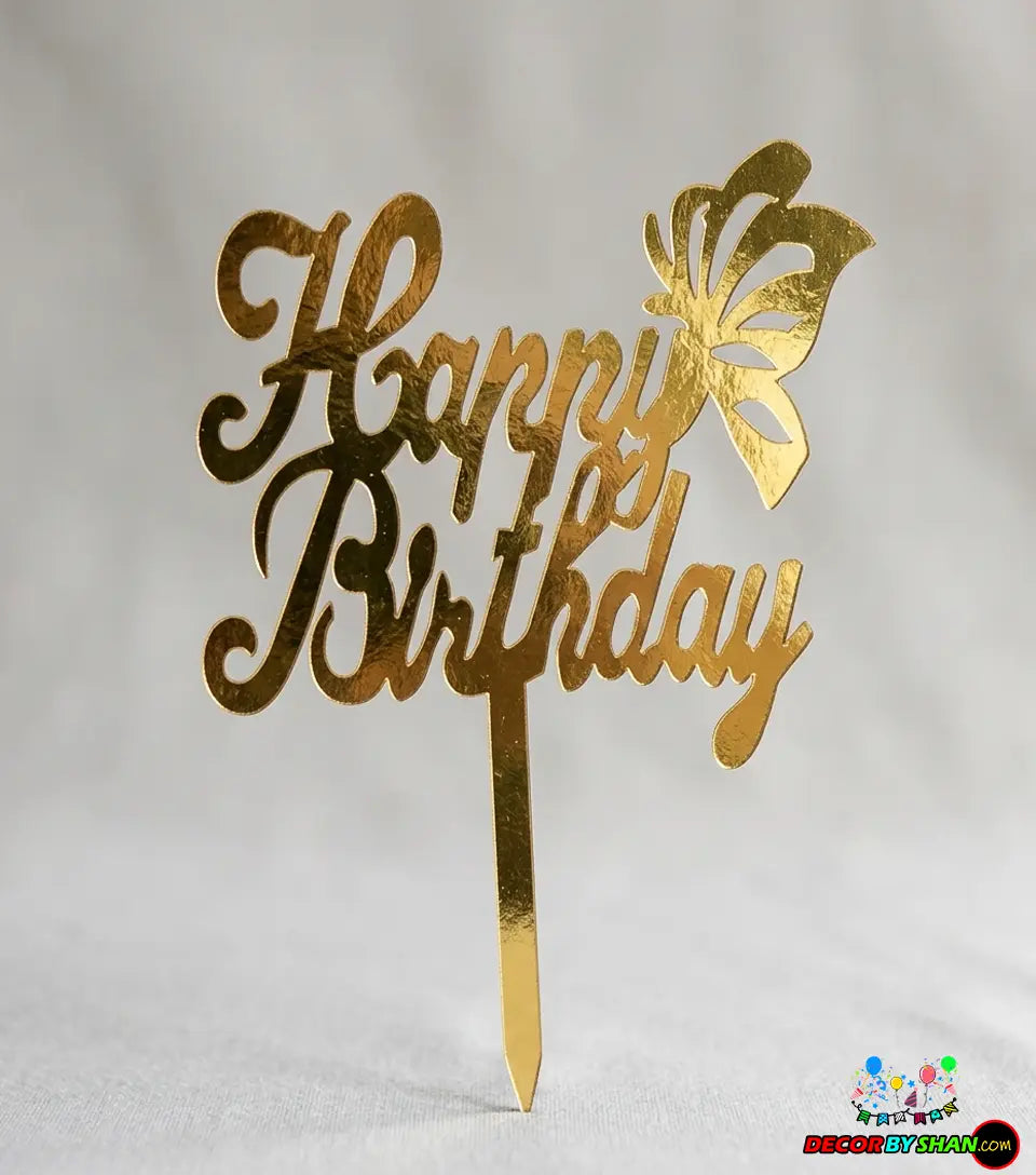 Happy Bithday Cake Toppers