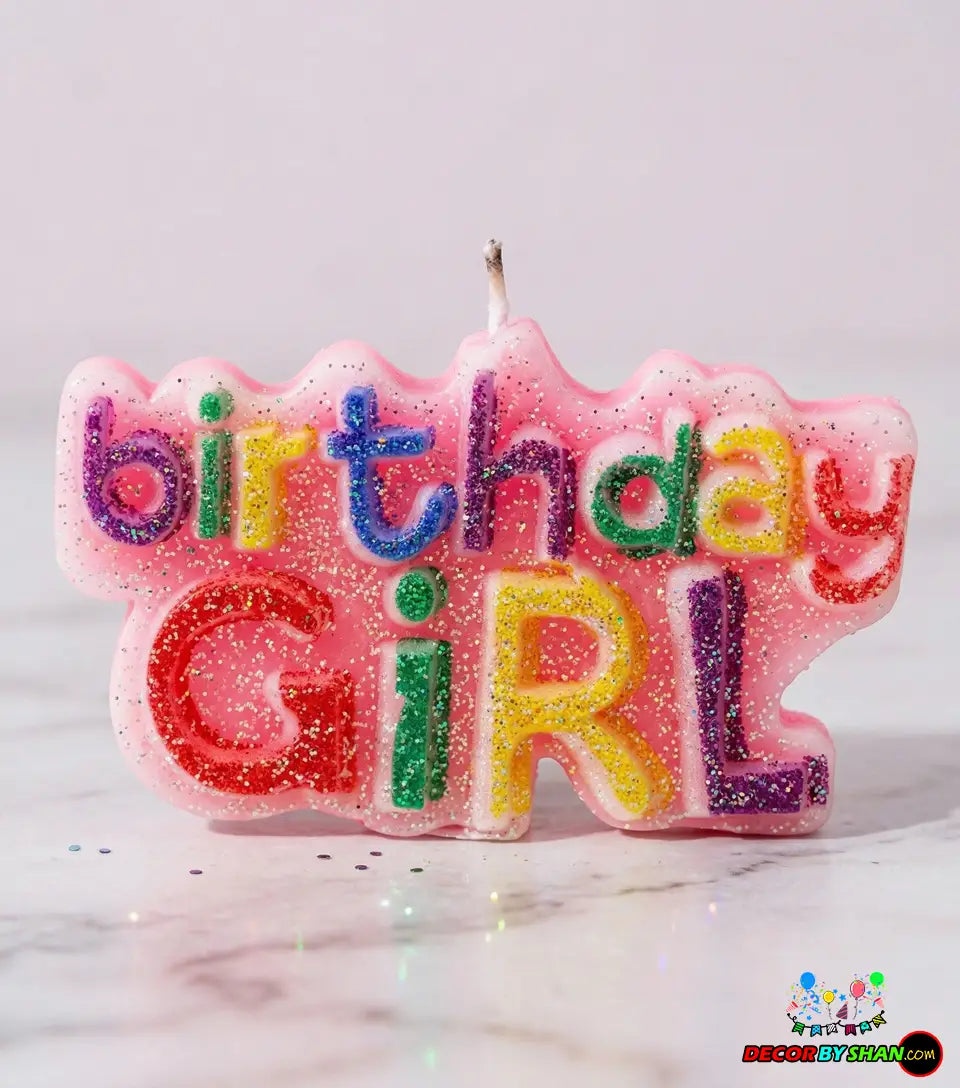 Birthday Boy/Girl Candles Big