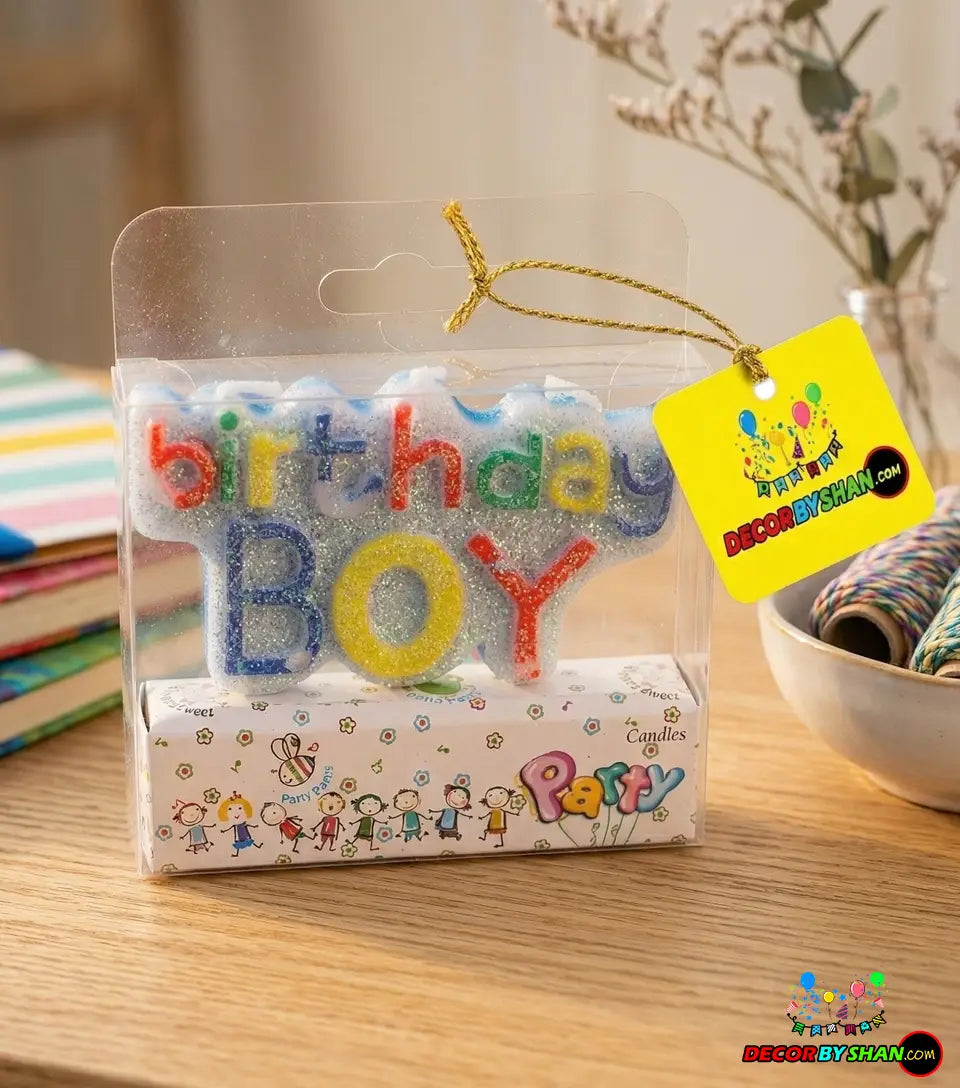 Birthday Boy/Girl Candles Big