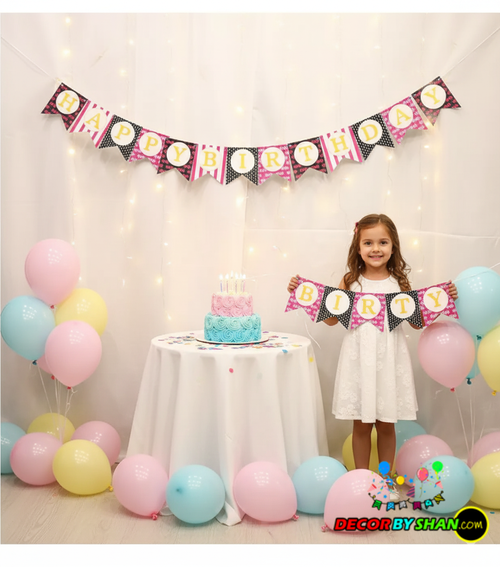 Birthday Letter Banner