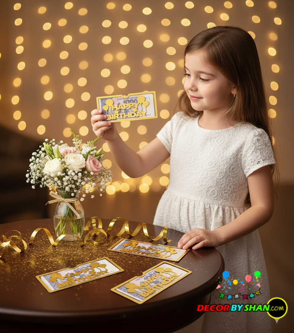 Happy Birthday Acrylic Envelope