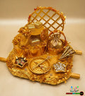 Mehndi Thaal Golden 18″