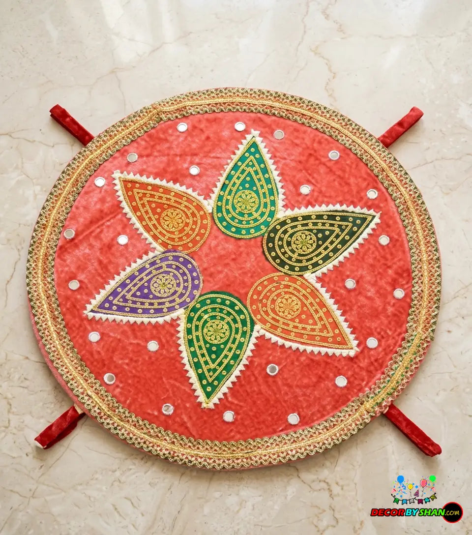 Mehndi Thaal Welvet Gol stick 18″