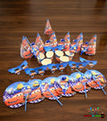 Car Racing Birthday Character Set