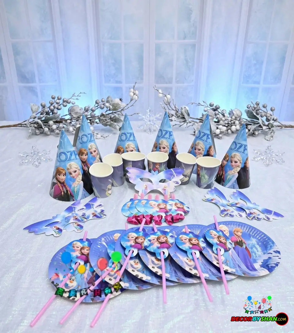 Frozen Birthday Character Set