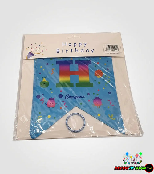 Birthday Letter Banner