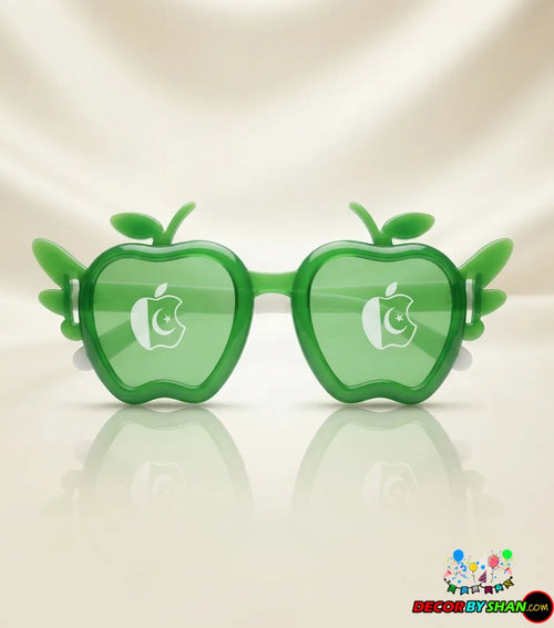 14 August Independence Day Special Green & White Celebration Glasses