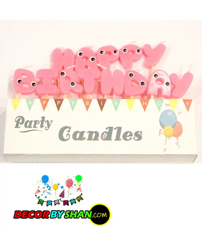 HB Tinka Candles Glitter