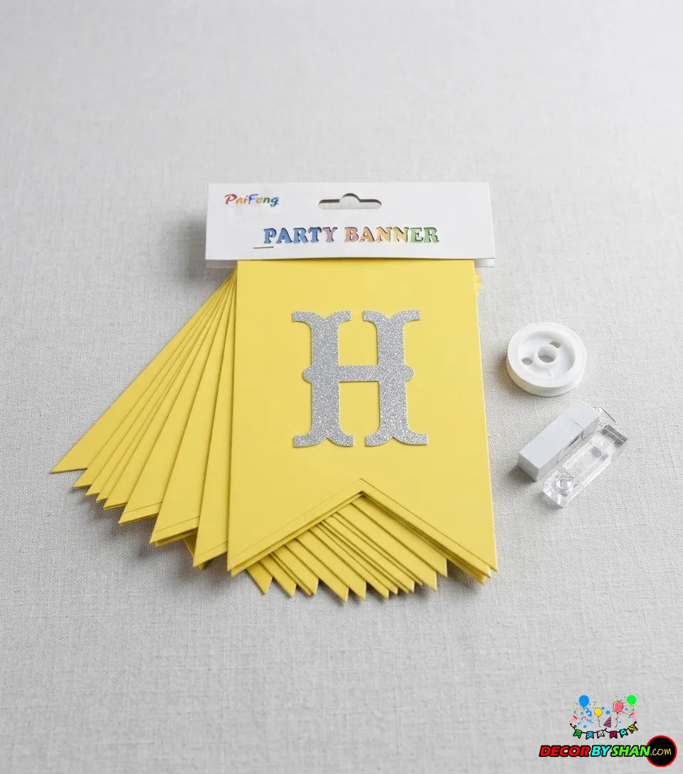 HB Letter Banners