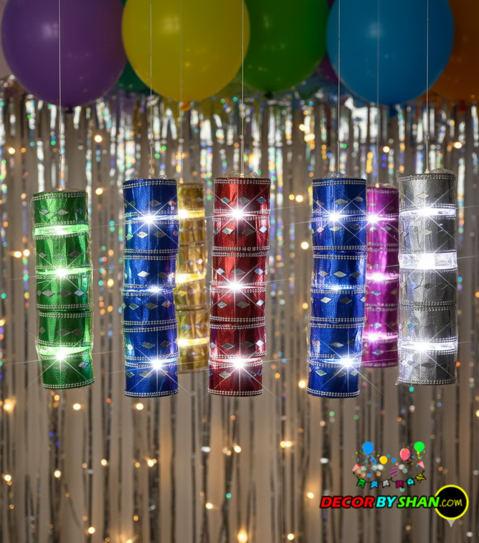 Hanging Decor Drum 6Pcs/Pack